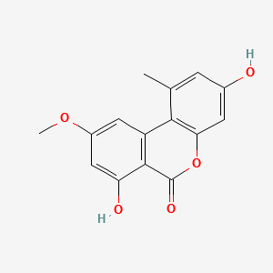 ALTERNARIOL MONOMETHYL ETHER structure, CAS 26894-49-5