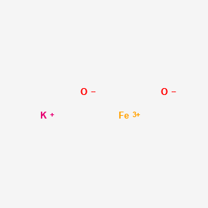 POTASSIUM FERRATE(VI) 97 structure, CAS 39469-86-8