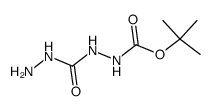 1,2-Hydrazinedicarboxylicacid,mono(1,1-dimethylethyl)ester,hydrazide(9CI) structure, CAS 64512-90-9