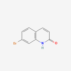 7-BROMOQUINOLIN-2(1H)-ONE structure, CAS 99465-10-8
