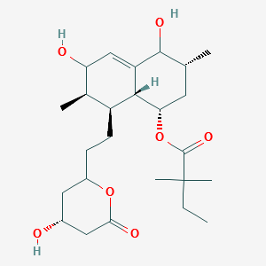 3',5'-Dihydrodiol SiMvastatin (Mixture of DiastereoMers) structure, CAS 159143-77-8