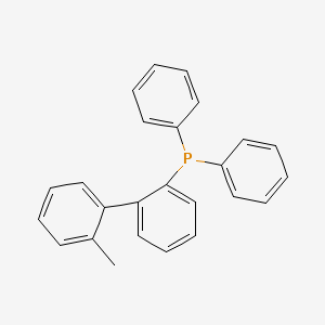 2-(Diphenylphosphino)-2'-methylbiphenyl structure, CAS 402822-72-4