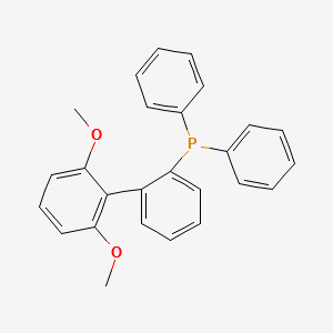 2-(Diphenylphosphino)-2',6'-dimethoxybiphenyl structure, CAS 819867-24-8