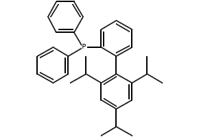 2-(Diphenylphosphino)-2',4',6'-triisopropylbiphenyl structure, CAS 819867-23-7