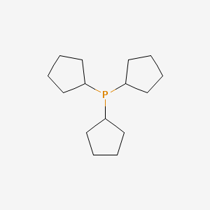 Tricyclopentylphosphine structure, CAS 7650-88-6