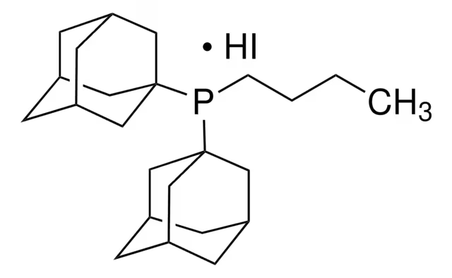 Di(1-adamantyl)-n-butylphosphine hydriodide structure, CAS 714951-87-8