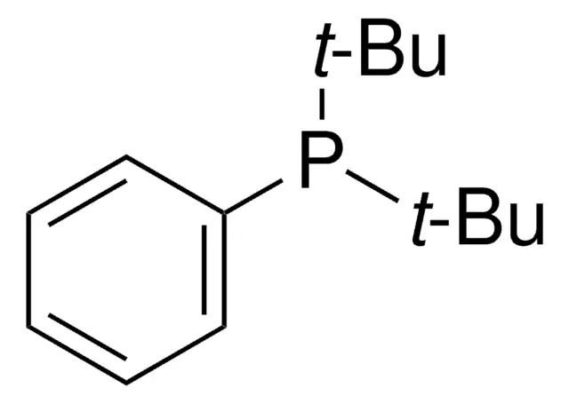 Di-t-butylphenylphosphine structure, CAS 32673-25-9