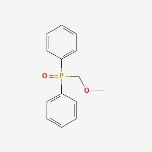(MethoxyMethyl)diphenylphosphine oxide structure, CAS 4455-77-0