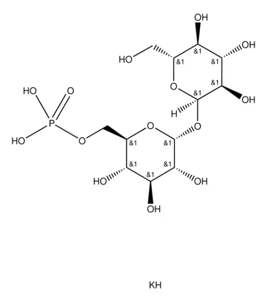 TREHALOSE 6-PHOSPHATE DIPOTASSIUM SALT structure, CAS 136632-28-5