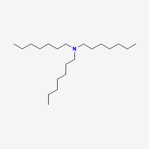 TRI-N-HEPTYLAMINE structure, CAS 2411-36-1