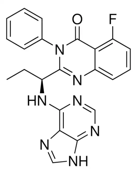 CAL-101 structure, CAS 870281-82-6