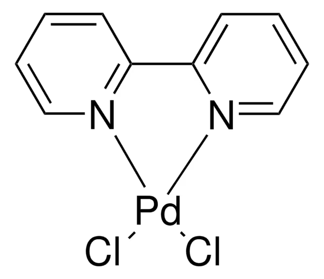 (2,2'-Bipyridine)dichloropalladium(II) structure, CAS 14871-92-2