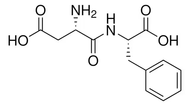 H-ASP-PHE-OH structure, CAS 13433-09-5