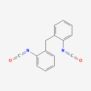 2,2'-methylenediphenyl diisocyanate structure, CAS 2536-05-2