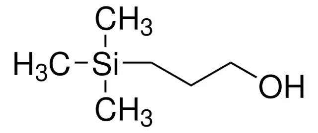 3-(TRIMETHYLSILYL)-1-PROPANOL structure, CAS 2917-47-7