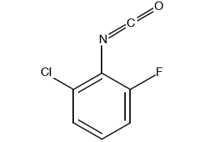2-Chloro-6-fluorophenyl isocyanate structure, CAS 720678-21-7