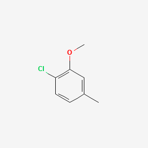 4-chloro-3-methoxytoluene structure, CAS 73909-16-7