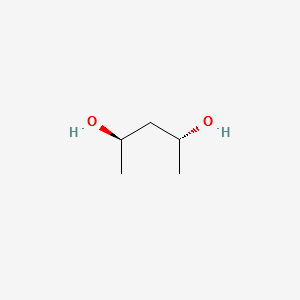 (2R,4R)-(-)-PENTANEDIOL structure, CAS 42075-32-1