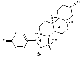 Desacetylcinobufagin structure, CAS 4026-95-3