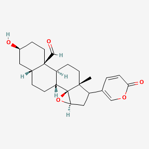 resibufagin structure, CAS 20987-24-0