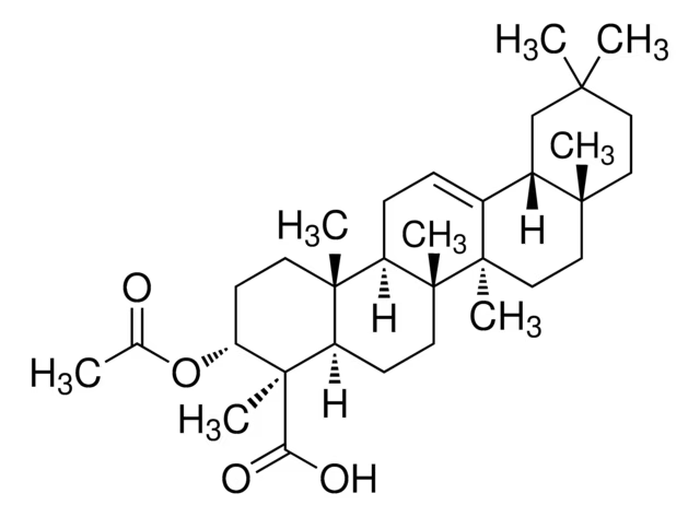 3-O-acetyl-α-boswellic acid structure, CAS 89913-60-0
