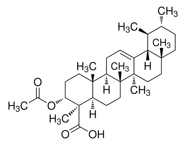 3-acetyl-β-boswellic acid structure, CAS 5968-70-7