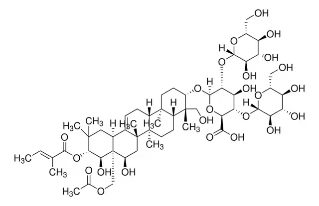Isoescin Ia structure, CAS 219944-39-5