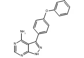 5-(4-phenoxyphenyl)-7H-pyrrolo[2,3-d]pyriMidin-4-ylaMine structure, CAS 330786-24-8