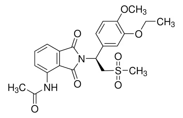 Apremilast structure, CAS 608141-41-9