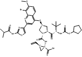 Faldaprevir structure, CAS 801283-95-4