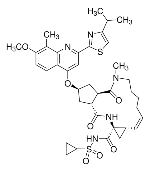 Simeprevir structure, CAS 923604-59-5