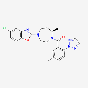 Suvorexant (MK-4305) structure, CAS 1030377-33-3