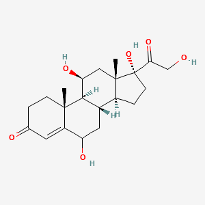 6β- Hydroxy cortisol-d4 structure, CAS 3078-34-0