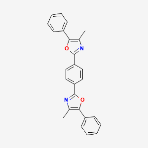 DIMETHYL POPOP structure, CAS 3073-87-8