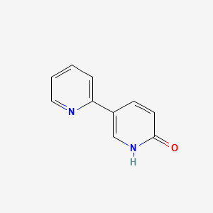5-(2-PYRIDYL)-1,2-DIHYDROPYRIDIN-2-ONE structure, CAS 381233-78-9