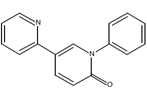 1-Phenyl-5-(pyridin-2-yl)-1,2-dihydropyridin-2-one structure, CAS 381725-50-4