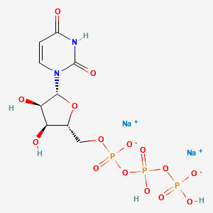 URIDINE-13C9, 15N2-5 TRIPHOSPHATE SODI U structure, CAS 285978-18-9