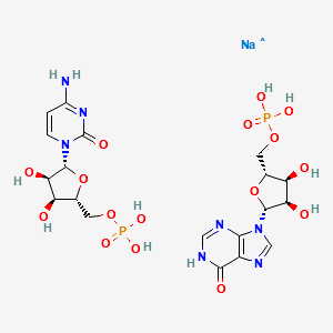 POLYINOSINIC-POLYCYTIDYLIC ACID SODIUM SALT structure, CAS 42424-50-0