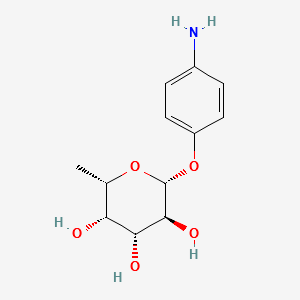 4-AMINOPHENYL-BETA-L-FUCOPYRANOSIDE structure, CAS 69936-58-9