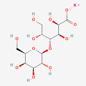 Potassium lactobionate structure, CAS 69313-67-3