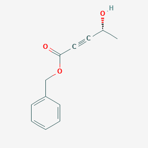 R)-Benzyl 4-hydroxypent-2-ynoate structure, CAS 226915-53-3