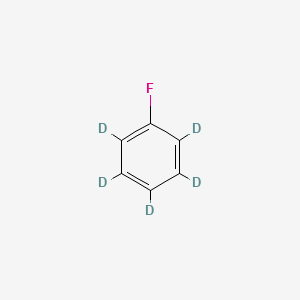 Fluorobenzene-d5 structure, CAS 1423-10-5