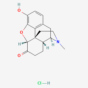 HYDROMORPHONE HYDROCHLORIDE structure, CAS 71-68-1