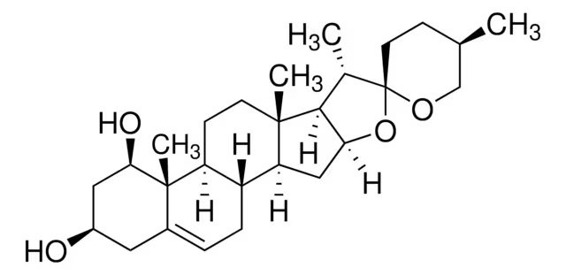 Ruscogenin structure, CAS 472-11-7