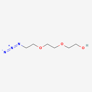 2-[2-(2-AZIDOETHOXY)ETHOXY]ETHANOL structure, CAS 86520-52