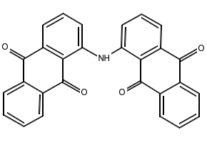 1,1'-DIANTHRIMIDE structure, CAS 82-22-4