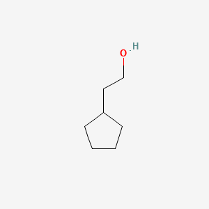 2-cyclopentylethanol structure, CAS 766-00-7