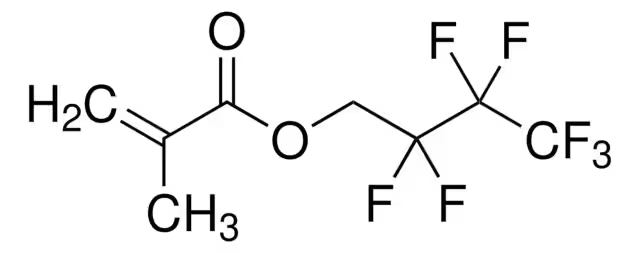 1H,1H-heptafluorobutyl methacrylate structure, CAS 13695-31-3