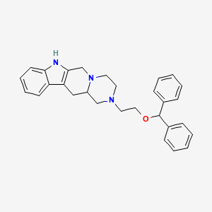diphenethindole structure, CAS 72601-09-3