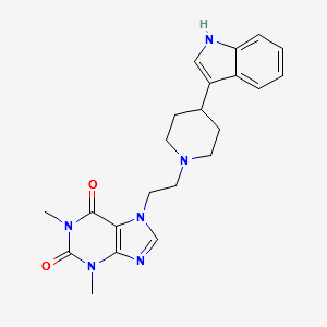 Tameridone structure, CAS 102144-78-5
